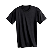 Men’s Euro Style T-Shirt 130gsm Black